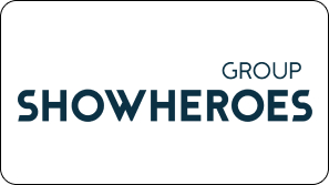 ShowHeroes Samarbete Logo ShowHeroes Samarbete Logo